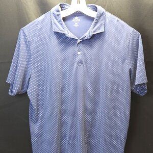Peter Millar Polo White Dots Size 2XL